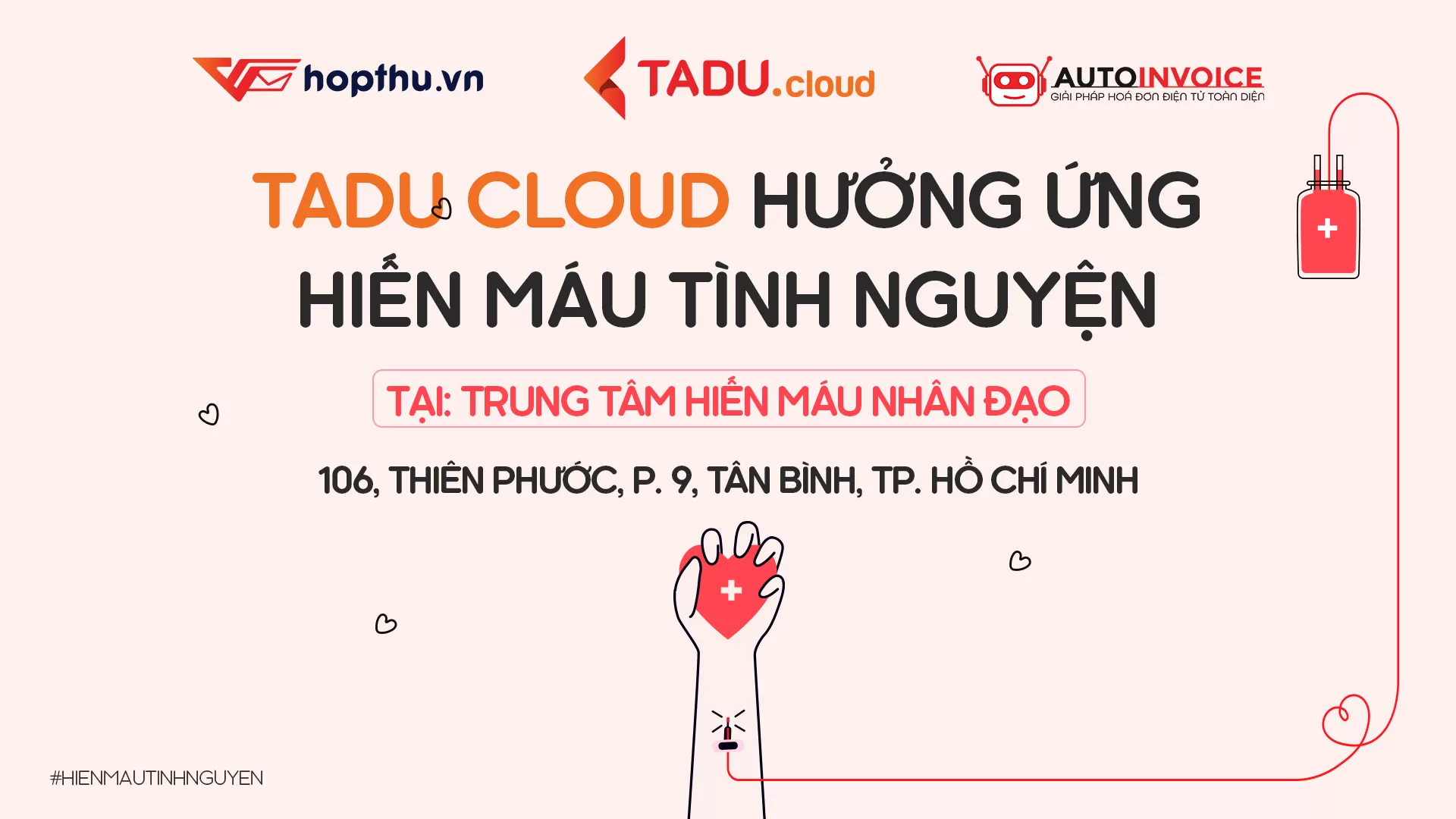 Hộp thư hưởng ứng phong trào hiến máu nhân đạo 2023